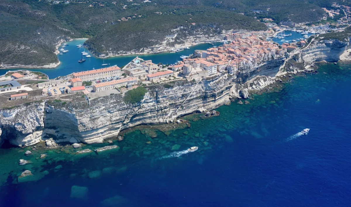 Bonifacio cliffs, Corsica